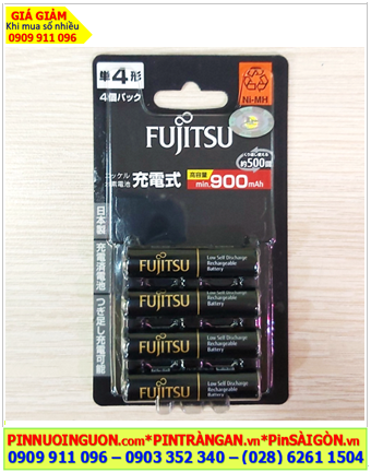 Fujitsu HR-4UTHC(2B); Pin sạc AAA 1.2v Fujitsu HR-4UTHC(2B) AAA950mAh /Xuất xứ NHẬT _Nội địa Nhật